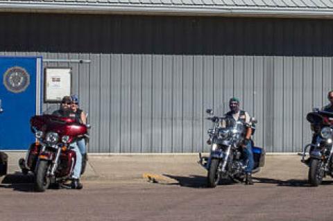 The Annual Veteran's Labor Day Ride was held Sunday