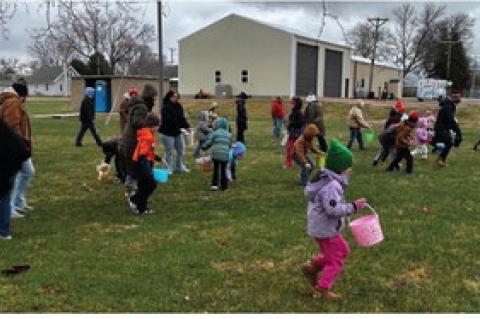 Cold Can't Stop Avon Easter Egg Hunt Fun