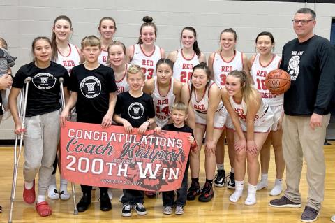 COACH KOUPAL HONORED ON 200TH WIN 