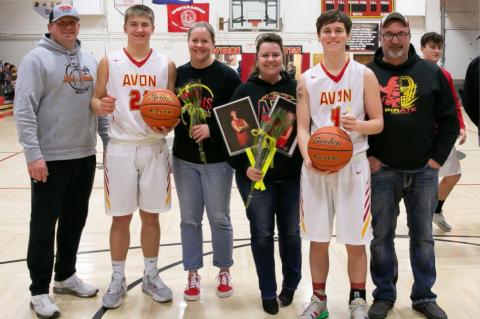 ARENTS NIGHT HELD AT DOUBLE HEADER LAST THURSDAY, FEB. 10