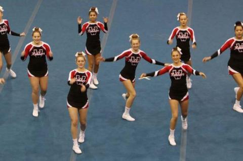 WAGNER CHEER TEAM COMPETES AT 2020 STATE CHEER COMPETITION