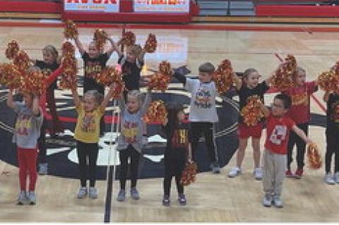 AVON CHEER CAMP PERFORMS