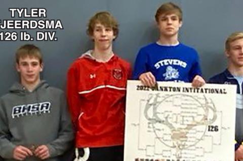 BIEREMA AND TJEERDSMA PLACE 4TH AT YANKTON INVITATIONAL