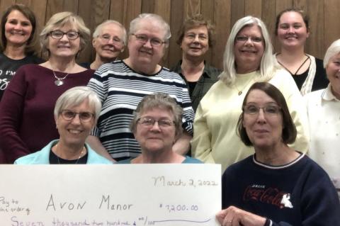 MEADOW VIEW MANOR RECEIVES GENEROUS DONATION
