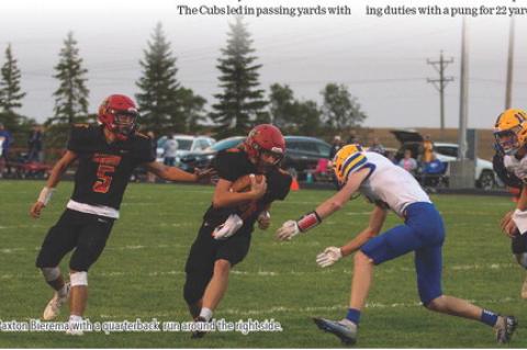 PIRATES DEFEAT THE CUBS 36-20