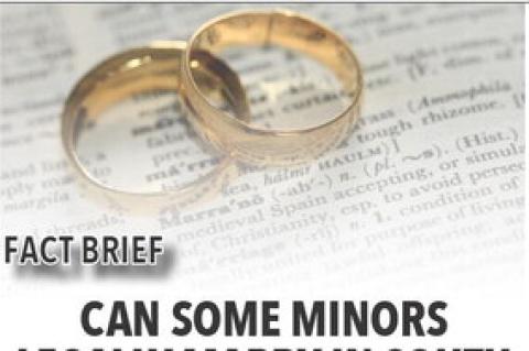 CAN SOME MINORS LEGALLY MARRY IN SOUTH DAKOTA?