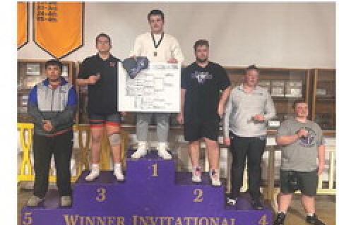 Bodie Chafin placed 3rd in his weight bracket.