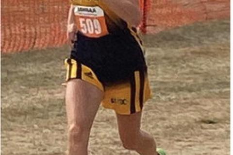 AC/DC SENIOR ANNA DEHAAN MEDALS AT STATE CROSS COUNTRY