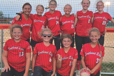 Back row, from left: Johanna Namminga, Whitley Wolf, Hayley Brandt, Stella Ratzlaff, Kensley DeVries, Shaeleigh Grant; front row: Keira Fathke, Haven Haenfler, Macy Haynes, Addison Fathke. Courtesy photo.