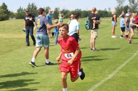RUNNERS COMPETE AT FREEMAN PUBLIC MEET