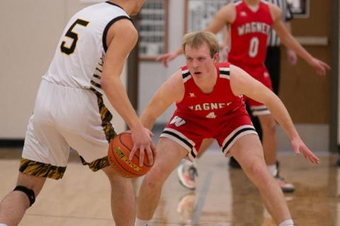 WAGNER BOYS FALL SHORT AGAINST HANSON