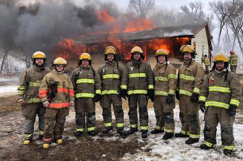 LOCAL FIREMEN BECOME CERTIFIED