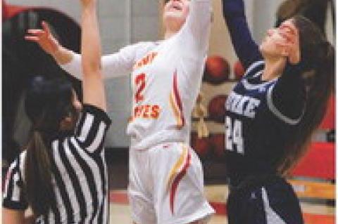 AVON LADY PIRATES DEFEAT BURKE 65-58