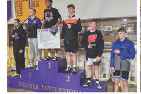 Wade Kreeger placed 4th in his weight bracket.