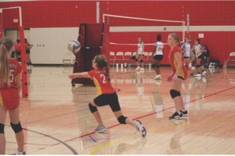 8TH GRADE TEAM BRINGS HOME 1ST PLACE FROM WAGNER TOURNEY