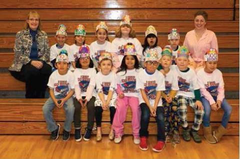 Top readers in Mrs  . Soukup’s Class was: 1st - Catherine Payer with 542, 2nd - Weston Koupal with 434  . Total books read for the class was 7,584  .