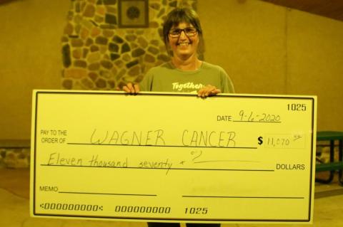 LANTERNS RELEASED AT WAGNER CANCER WALK