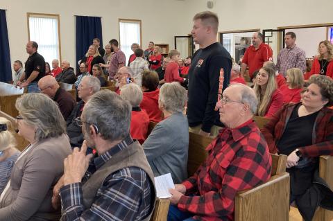 LOCAL FIREFIGHTERS HONORED 