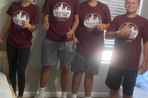 ZION LUTHERAN CHURCH YOUTH ATTEND GATHERING IN TEXAS