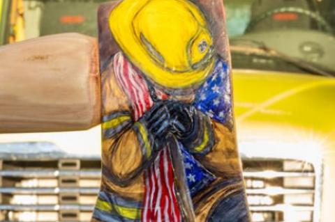 LAKE ANDES VOLUNTEER FIRE DEPARTMENT RECEIVES GRANT FROM SOUTH DAKOTA SALUTES