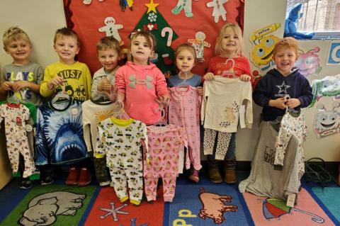 PRESCHOOL PAJAMA DRIVE