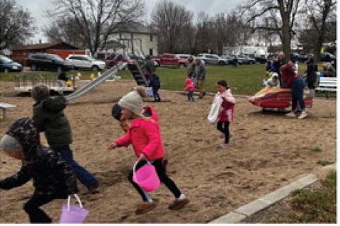 Cold Can't Stop Avon Easter Egg Hunt Fun