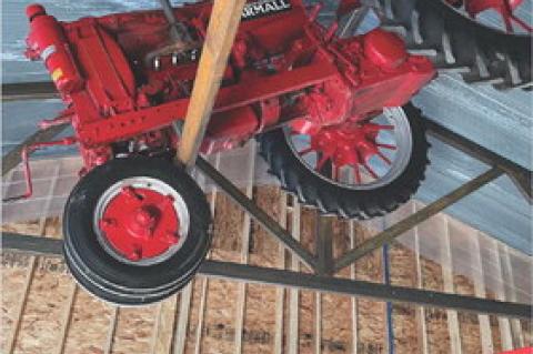 TREASURED FAMILY TRACTOR GETS NEW HOME