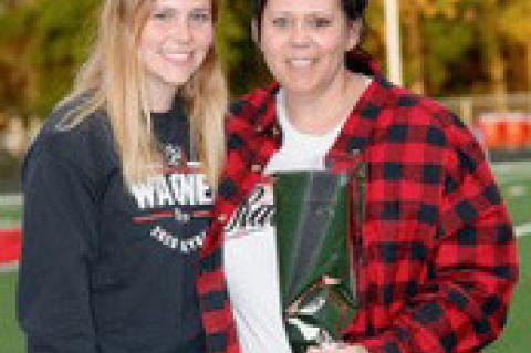 WAGNER SENIORS RECOGNIZE THEIR PARENTS AT HALF TIME