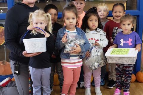 11 BOXES OF TABS COLLECTED FOR TABS FOR TALIA