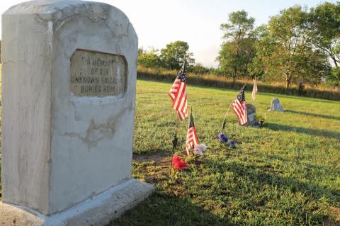 THE MYSTERIOUS CUSTER GRAVES