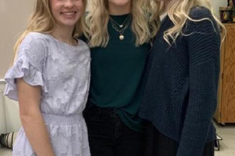 LADY PIRATES RECEIVE GIRLS BASKETBALL AWARDS