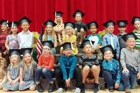 KINDERGARTEN GRADUATION PROGRAM HELD