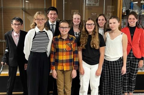 WAGNER ORAL INTERP KICKS OFF THEIR SEASON