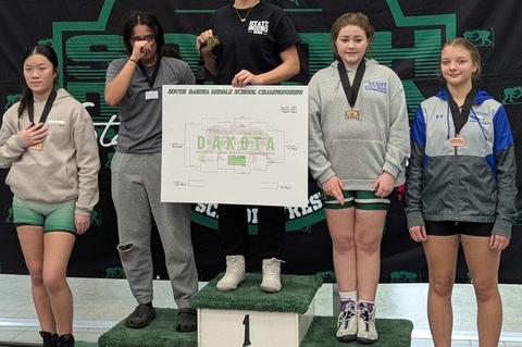 Kymani Gullikson placed 2nd in her weight class.