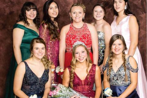 MACKENZIE ROBERTS CROWNED MILITARY GALA QUEEN