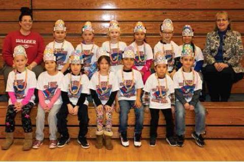 Top readers for Mrs  . Boehmer’s Class was: 1st - Elijah Sully with 648, 2nd - Jaylee Kafka with 430  . Total books read for the class was 5,002  .