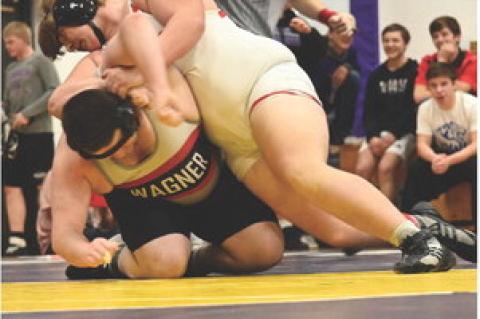 WRESTLERS COMPETE AT WINNER INVITATIONAL
