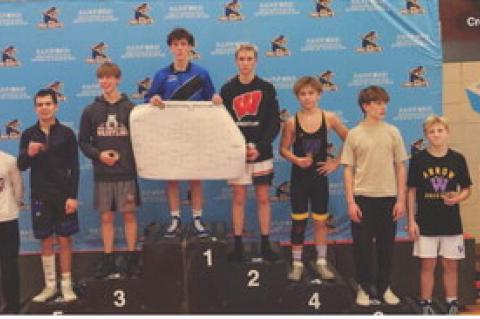 Frank Krcil, 2nd Place, at 113