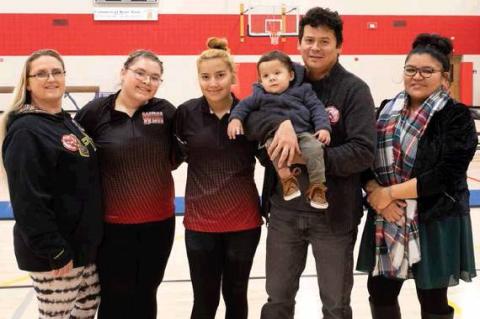 WAGNER SENIOR GYMNASTS AND PARENTS HONORED