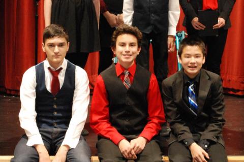 LOCAL ORAL INTERP STUDENTS ADVANCE TO REGION CONTEST