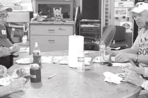 SPRINGFIELD POST 132 HOSTS AREA VSO’S AT MONTHLY MEETING