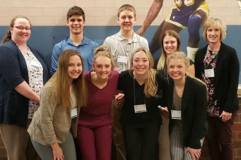 HOSA STUDENTS ATTEND STATE CONVENTION