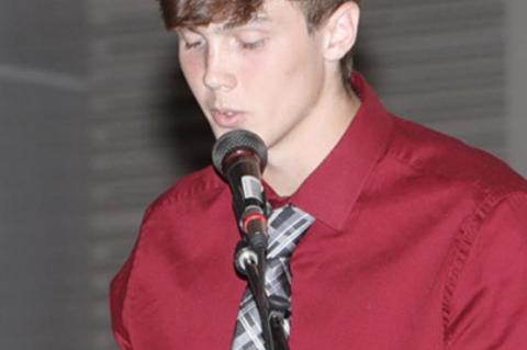 2020 HOMECOMING CORONATION HELD QUEEN ABBY BRUNSING & KING SIMON FREIER