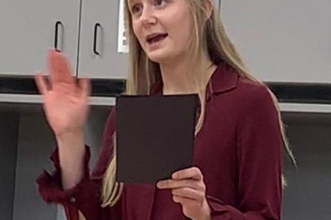 WAGNER ORAL INTERP AT THE AVON INVITATIONAL MEET