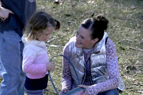 EASTER EGG HUNT HELD