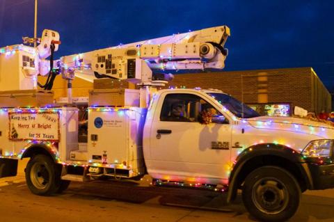 WAGNER PARADE OF LIGHTS FILLS MAIN STREET