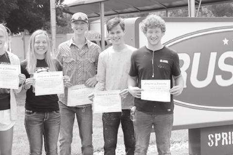 RUSH CO AWARDS LOCAL YOUTH WITH SCHOLARSHIPS