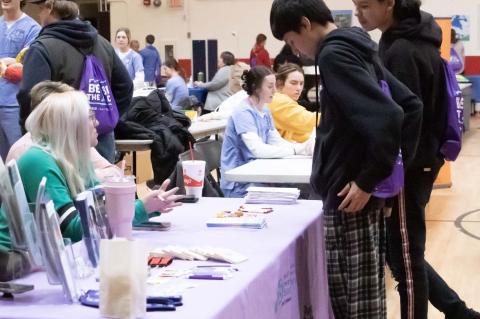 ANDES CENTRAL ATTENDS 8TH GRADE CAREER FAIR