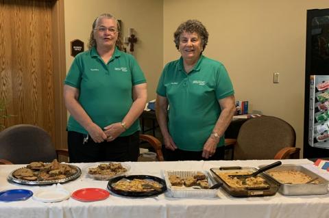 WAGNER HOSPITAL AUXILIARY HOLD MAY MEETING AND HONOR HEALTHCARE WORKERS