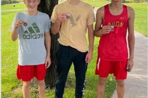 	THREE RUNNERS ADVANCE TO STATE CROSS COUNTRY MEET IN SIOUX FALLS 